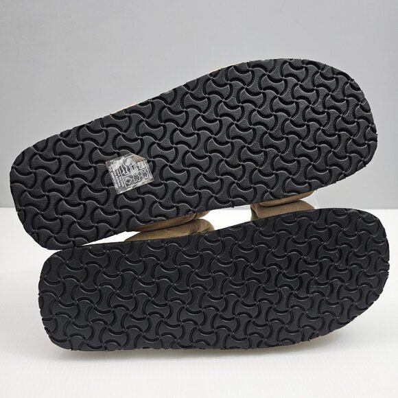 NEW Free People Fairmount Sandal Womens 10 Taupe Tan Suede Cork Platform Slide - Picture 11 of 13